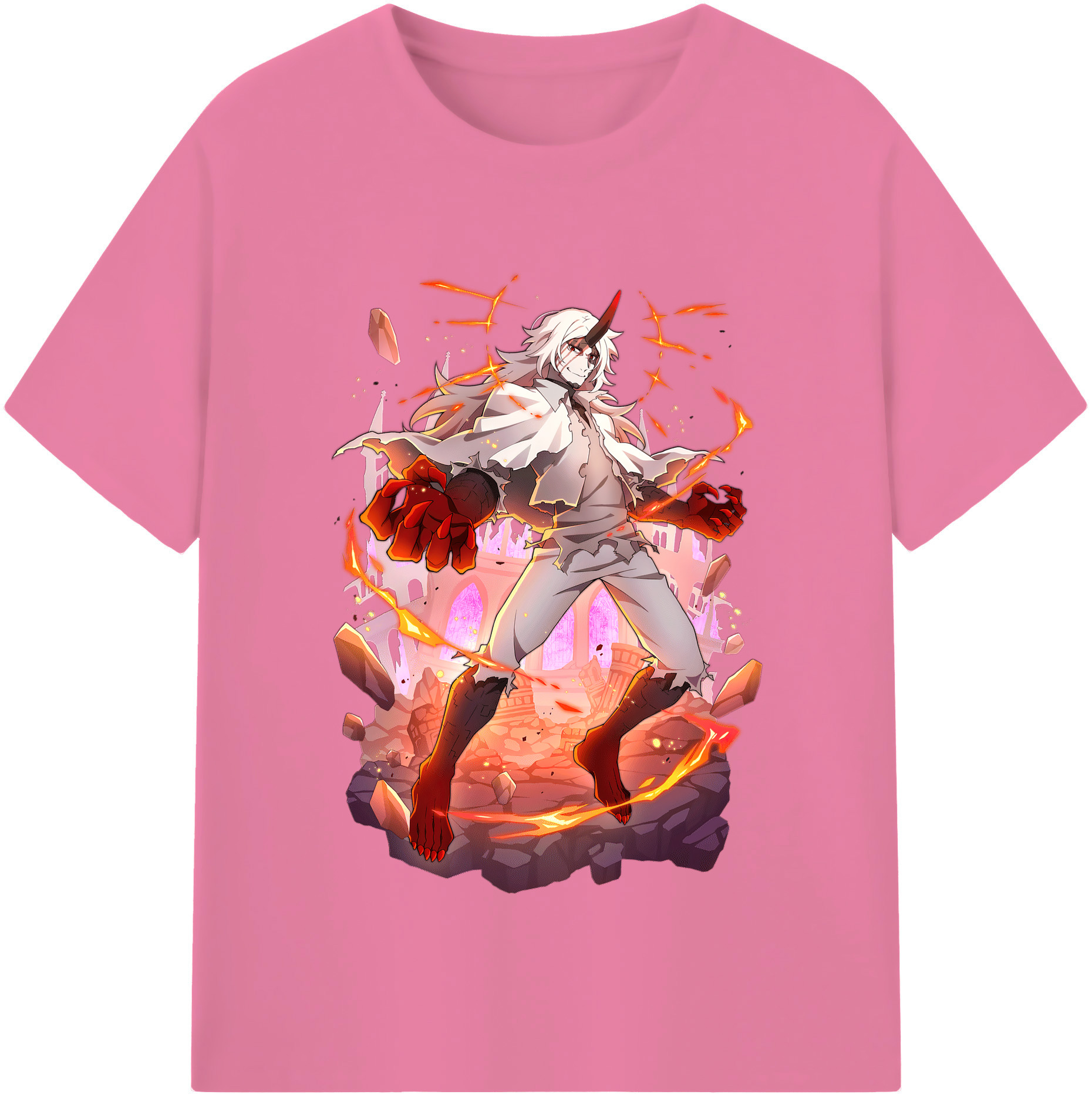 （画像用） 文豪ストレイドッグス Bungo Stray Dogs 綿100％半袖Tシャツ（フロントプリント）